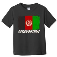 Distressed Afghanistan Flag Toddler T-Shirt