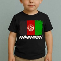Distressed Afghanistan Flag Toddler T-Shirt