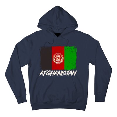 Distressed Afghanistan Flag Hoodie