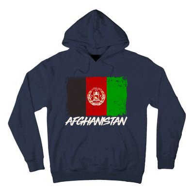 Distressed Afghanistan Flag Tall Hoodie