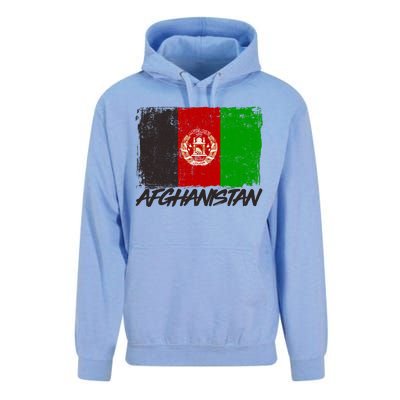 Distressed Afghanistan Flag Unisex Surf Hoodie