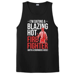 Dating A Firefighter Friend Wife Gift PosiCharge Competitor Tank