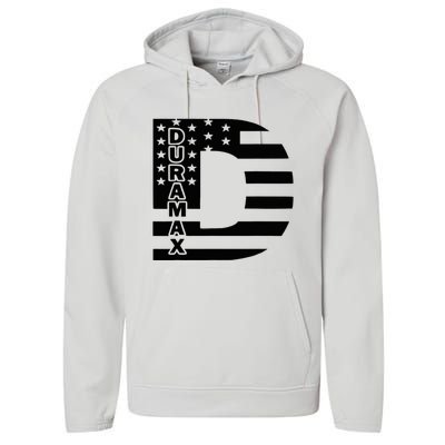 Duramax American Flag Performance Fleece Hoodie