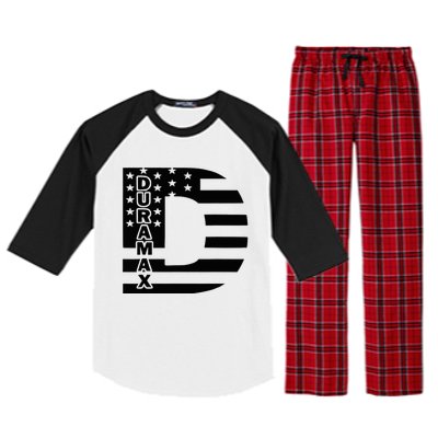 Duramax American Flag Raglan Sleeve Pajama Set