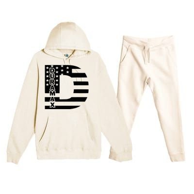 Duramax American Flag Premium Hooded Sweatsuit Set