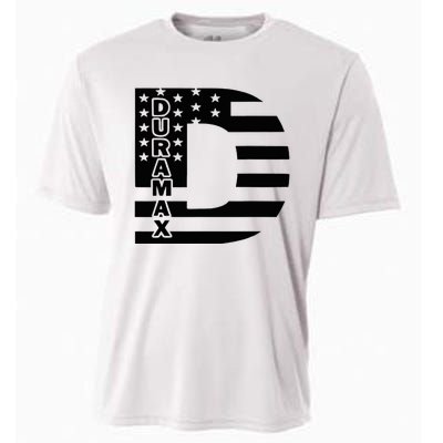 Duramax American Flag Cooling Performance Crew T-Shirt