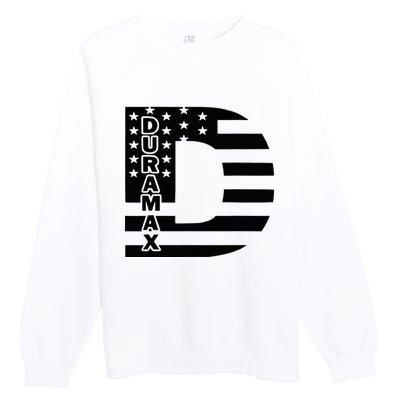 Duramax American Flag Premium Crewneck Sweatshirt