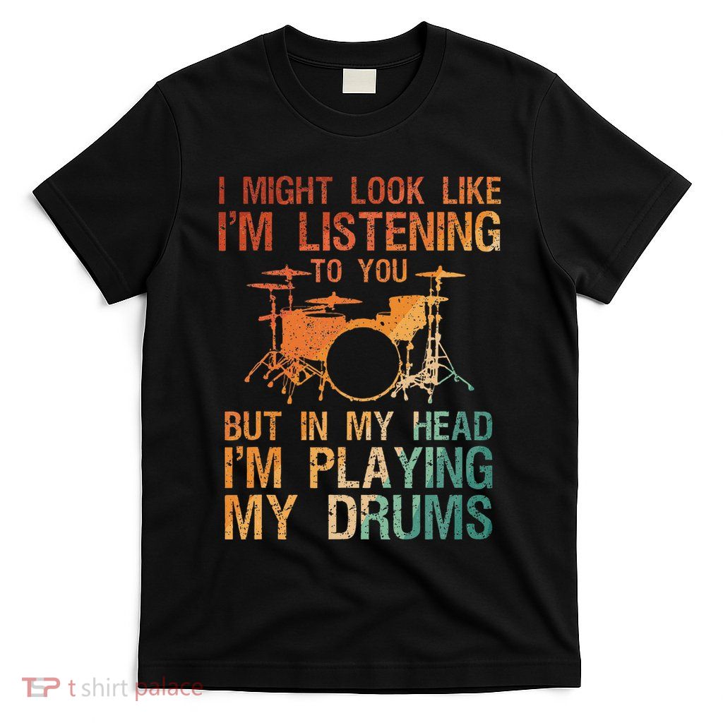 Drummer Art For Women Drum Player T-Shirt