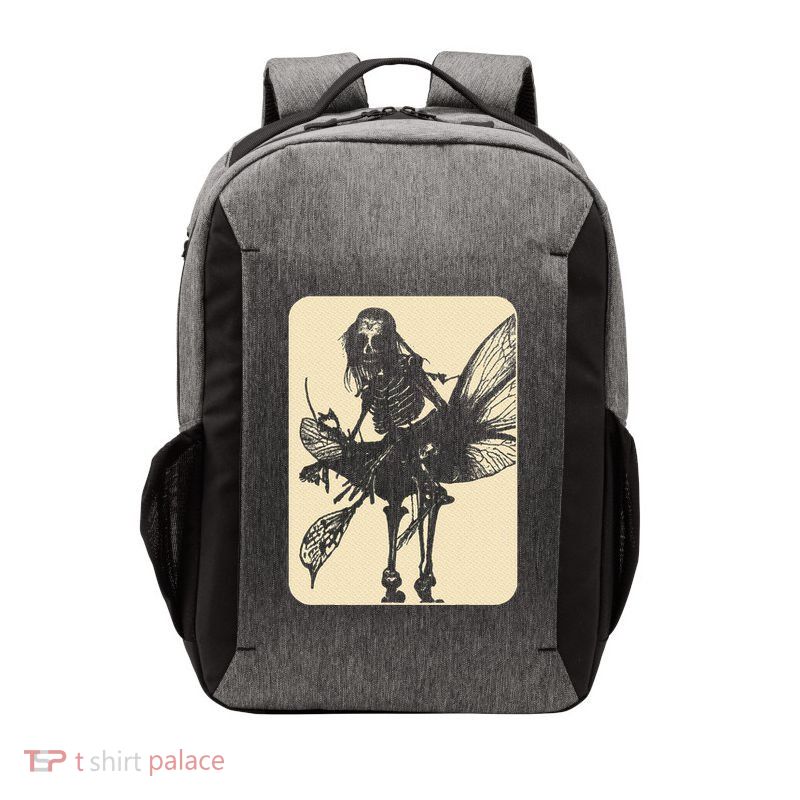 Dark Art Fairycore Butterfly Skeleton Vector Backpack