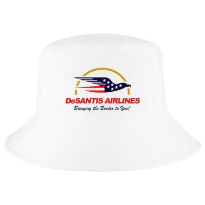 Desantis Airlines Funny Political Meme Ron Desantis Cool Comfort Performance Bucket Hat