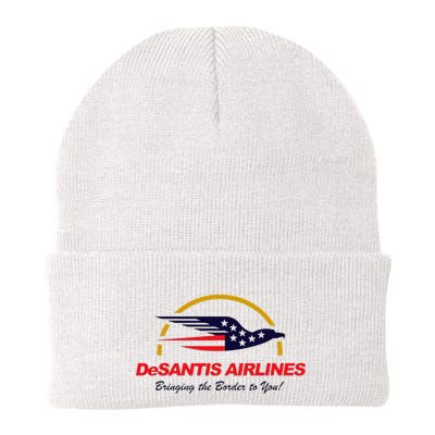 Desantis Airlines Funny Political Meme Ron Desantis Beanie