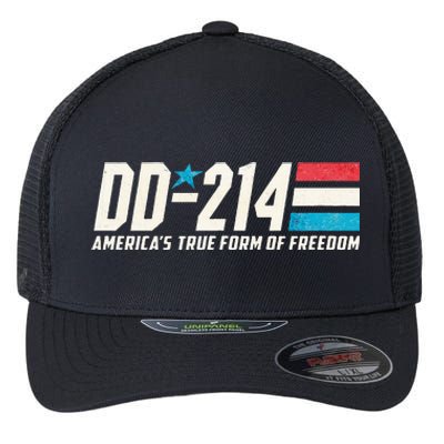 Dd214 Armed Forces Military Alumni Flexfit Unipanel Trucker Cap