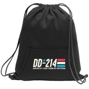 Dd214 Armed Forces Military Alumni Sweatshirt Cinch Pack Bag