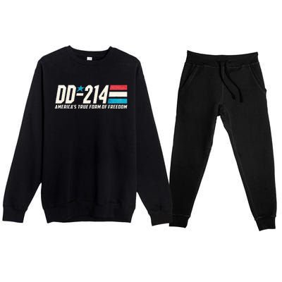 Dd214 Armed Forces Military Alumni Premium Crewneck Sweatsuit Set