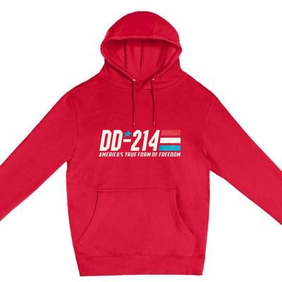 Dd214 Armed Forces Military Alumni Premium Pullover Hoodie