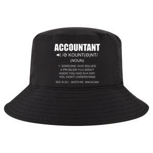 Definition Accountant Funny CPA Gift Taxation Audit Taxes Cool Comfort Performance Bucket Hat