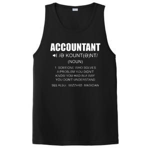 Definition Accountant Funny CPA Gift Taxation Audit Taxes PosiCharge Competitor Tank