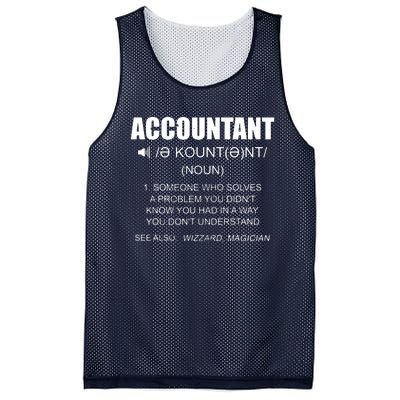 Definition Accountant Funny CPA Gift Taxation Audit Taxes Mesh Reversible Basketball Jersey Tank