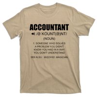 Definition Accountant Funny CPA Gift Taxation Audit Taxes T-Shirt