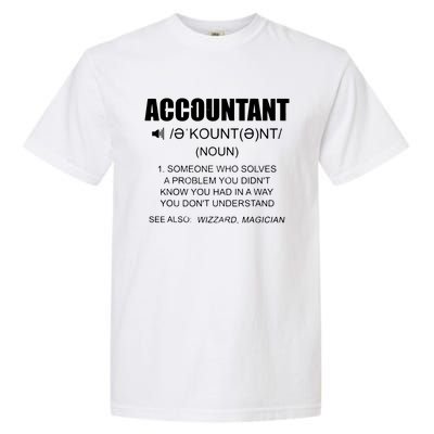 Definition Accountant Funny CPA Gift Taxation Audit Taxes Garment-Dyed Heavyweight T-Shirt