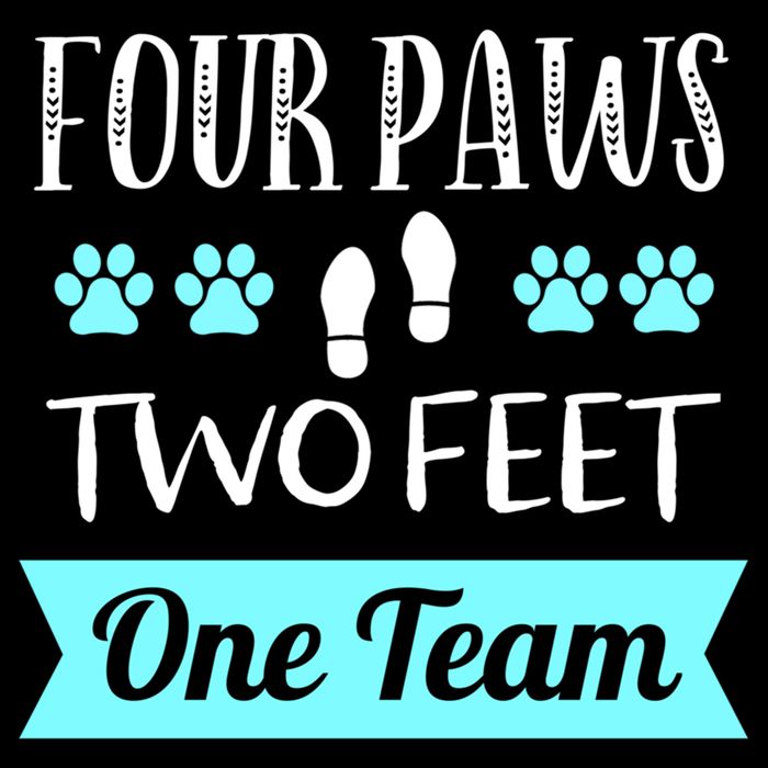 Dog Agility Four Paws Two Feet Team Dog Trainer Gift Backpack