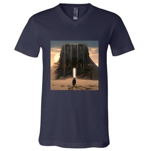 Dune Arrakis Fan Art V-Neck T-Shirt