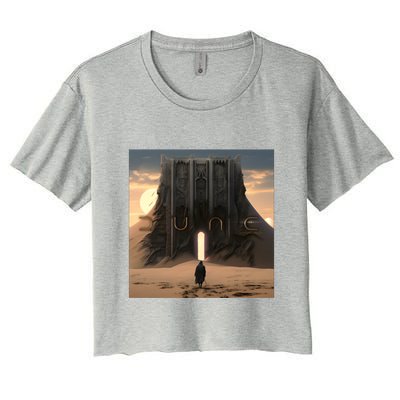 Dune Arrakis Fan Art Women's Crop Top Tee