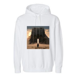 Dune Arrakis Fan Art Garment-Dyed Fleece Hoodie