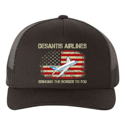 DeSantis Airlines Funny Political Meme Ron DeSantis Yupoong Adult 5-Panel Trucker Hat