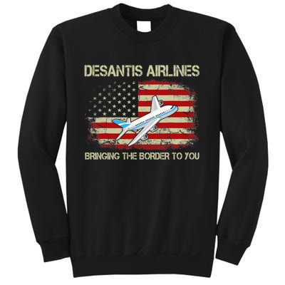 DeSantis Airlines Funny Political Meme Ron DeSantis Sweatshirt