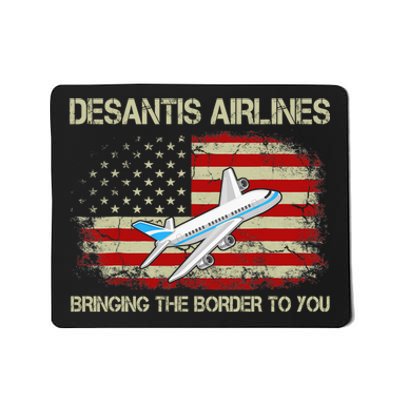 DeSantis Airlines Funny Political Meme Ron DeSantis Mousepad