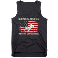 DeSantis Airlines Funny Political Meme Ron DeSantis Tank Top