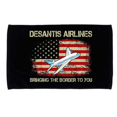 DeSantis Airlines Funny Political Meme Ron DeSantis Microfiber Hand Towel