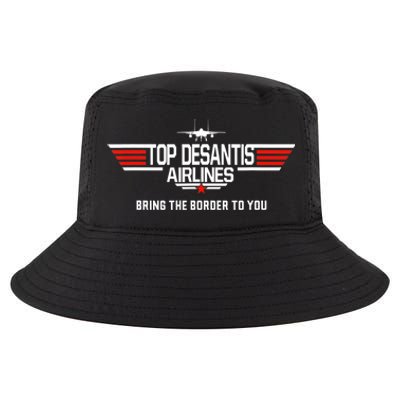 DeSantis Airlines Funny Political Meme Top DeSantis Airlines Cool Comfort Performance Bucket Hat