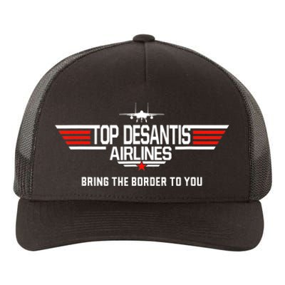 DeSantis Airlines Funny Political Meme Top DeSantis Airlines Yupoong Adult 5-Panel Trucker Hat