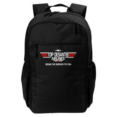 DeSantis Airlines Funny Political Meme Top DeSantis Airlines Daily Commute Backpack