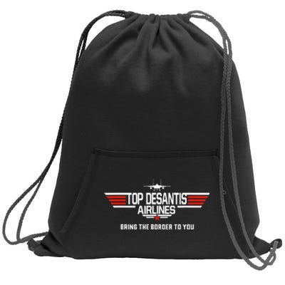 DeSantis Airlines Funny Political Meme Top DeSantis Airlines Sweatshirt Cinch Pack Bag