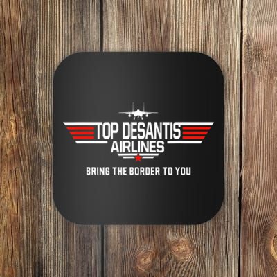 DeSantis Airlines Funny Political Meme Top DeSantis Airlines Coaster