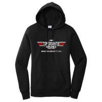 DeSantis Airlines Funny Political Meme Top DeSantis Airlines Women's Pullover Hoodie