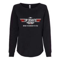 DeSantis Airlines Funny Political Meme Top DeSantis Airlines Womens California Wash Sweatshirt