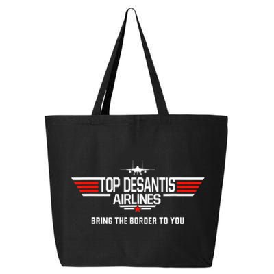 DeSantis Airlines Funny Political Meme Top DeSantis Airlines 25L Jumbo Tote