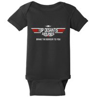 DeSantis Airlines Funny Political Meme Top DeSantis Airlines Baby Bodysuit