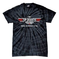 DeSantis Airlines Funny Political Meme Top DeSantis Airlines Tie-Dye T-Shirt