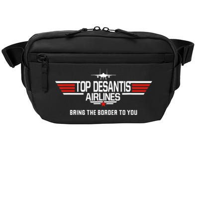 DeSantis Airlines Funny Political Meme Top DeSantis Airlines Crossbody Pack