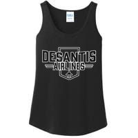 DeSantis Airlines Funny Political Meme Gift Ladies Essential Tank