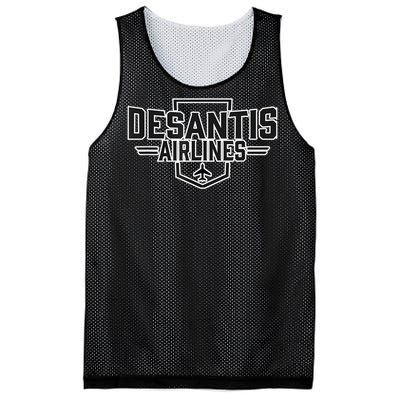 DeSantis Airlines Funny Political Meme Gift Mesh Reversible Basketball Jersey Tank