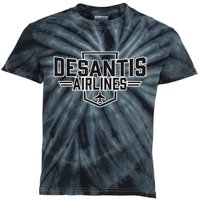 DeSantis Airlines Funny Political Meme Gift Kids Tie-Dye T-Shirt