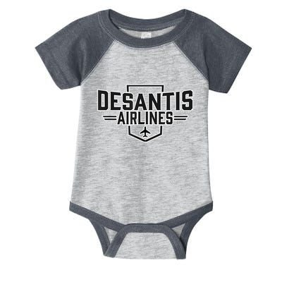 DeSantis Airlines Funny Political Meme Gift Infant Baby Jersey Bodysuit