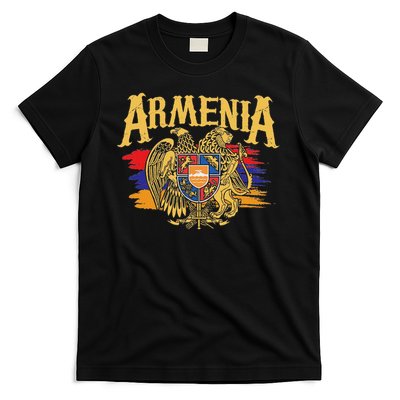 Distressed Armenia Flag Armenian Diaspora Country Nation T-Shirt