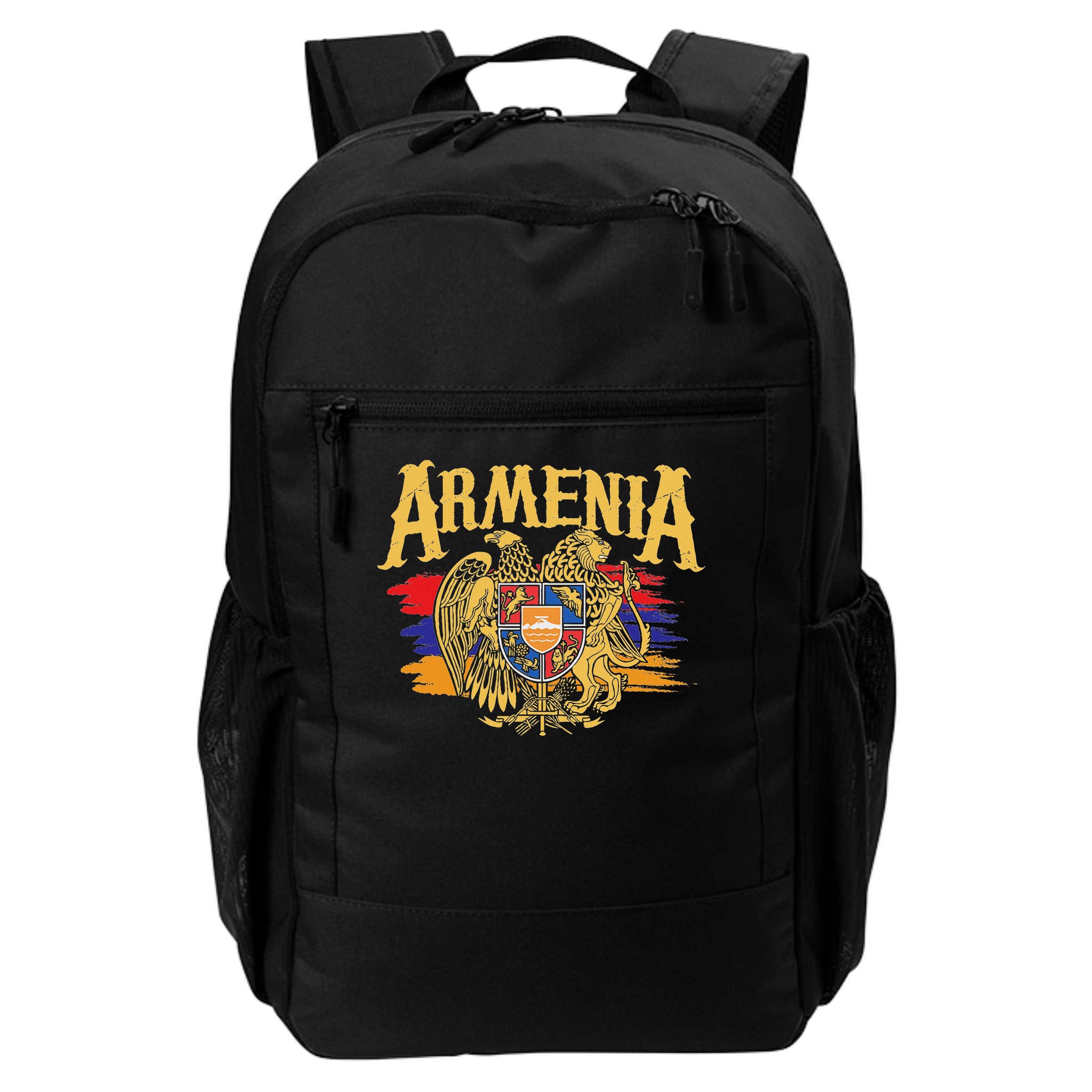 Distressed Armenia Flag Armenian Diaspora Country Nation Backpack